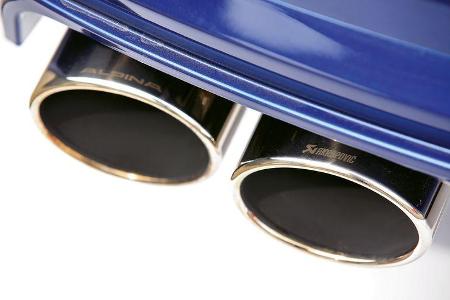 Alpina B4 Biturbo Coupé, Endrohre