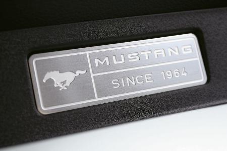 Ford Mustang GT 5.0 Fastback, Anzeige, Plakette
