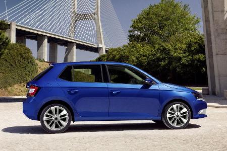 Skoda Fabia, Seitenansicht Skoda Fabia, Seitenansicht