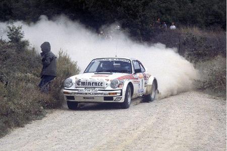 Ein privater Einsatz mit einem Porsche 911 in San Remo blieb 1981 Röhrls einziger WM-Auftritt. Ein Antriebswellenschaden bee...