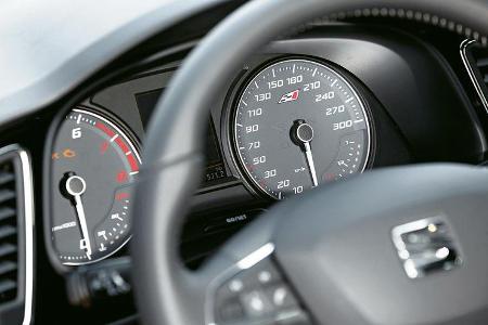 Seat Leon Cupra 280, Rundinstrumente