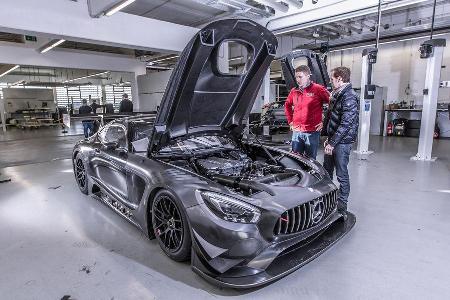 Mercedes-AMG GT3, Werkstatt, Reportage, Hersteller Mercedes-AMG GT3, Werkstatt, Reportage, Hersteller
