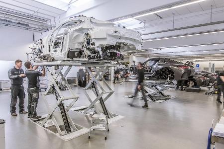 Mercedes-AMG GT3, Werkstatt, Reportage, Hersteller