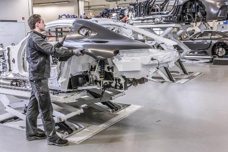 Mercedes-AMG GT3, Werkstatt, Reportage, Hersteller