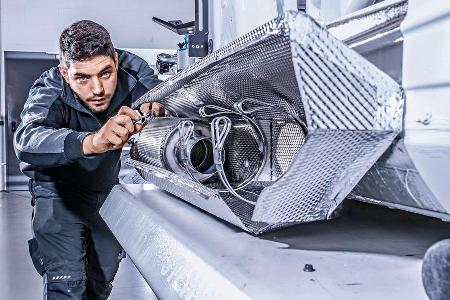 Mercedes-AMG GT3, Werkstatt, Reportage, Hersteller