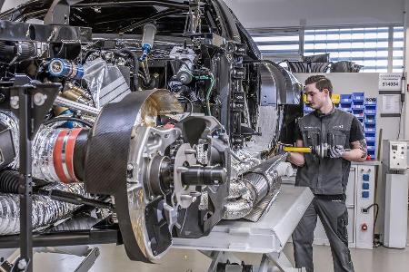 Mercedes-AMG GT3, Werkstatt, Reportage, Hersteller