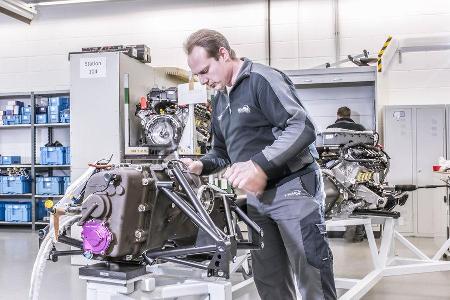 Mercedes-AMG GT3, Werkstatt, Reportage, Hersteller