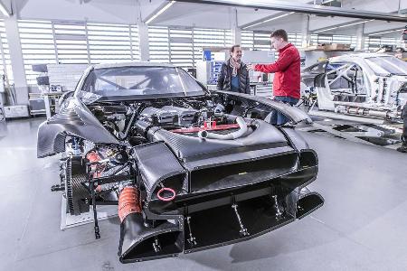 Mercedes-AMG GT3, Werkstatt, Reportage, Hersteller