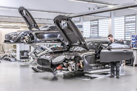 Mercedes-AMG GT3, Werkstatt, Reportage, Hersteller