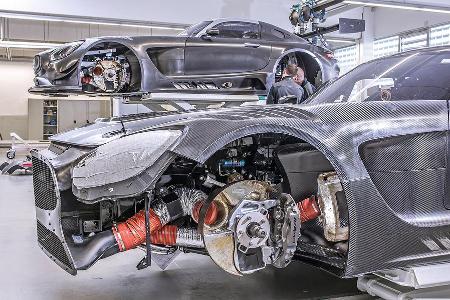 Mercedes-AMG GT3, Werkstatt, Reportage, Hersteller