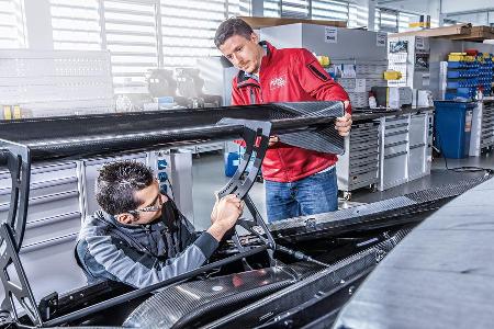 Mercedes-AMG GT3, Werkstatt, Reportage, Hersteller