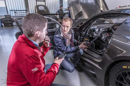 Mercedes-AMG GT3, Werkstatt, Reportage, Hersteller
