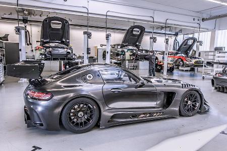 Mercedes-AMG GT3, Werkstatt, Reportage, Hersteller