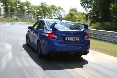 Subaru WRX STI, Heckansicht