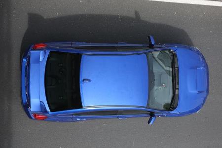 Subaru WRX STI, Draufsicht