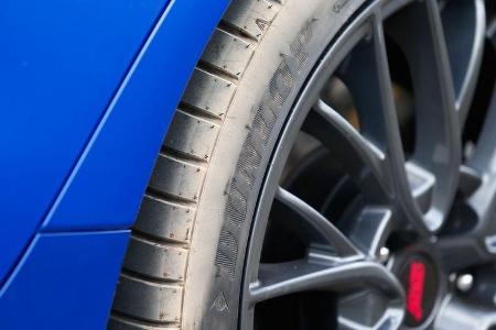 Subaru WRX STI, Felge