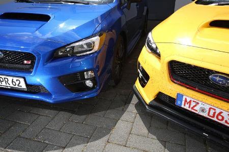 Subaru WRX STI, Frontscheinwerfer
