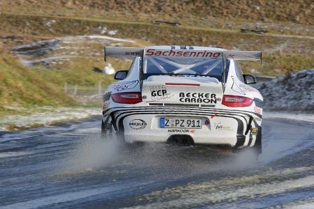 Rallye-Porsche 911 GT3, Heckansicht