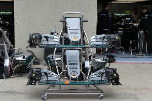 Mercedes mit Upgrades in Montreal