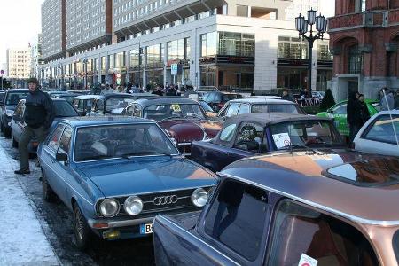 Etwa 50 Old- und Youngtimer waren gekommen.