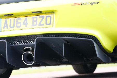 Lotus Elise S Cup, Auspuff, Endrohr