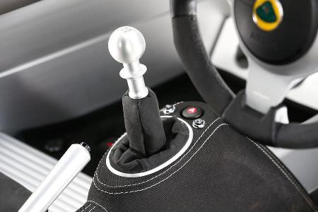 Lotus Elise S Cup, Schalthebel