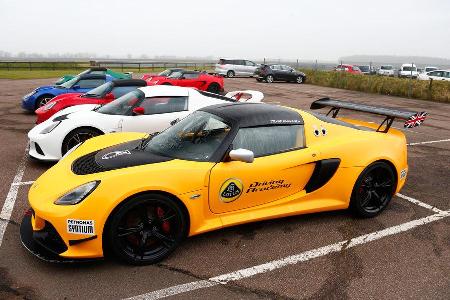 Lotus Exige S Roadster Automatic Option, Lotus Elise S Cup, Gruppenbild