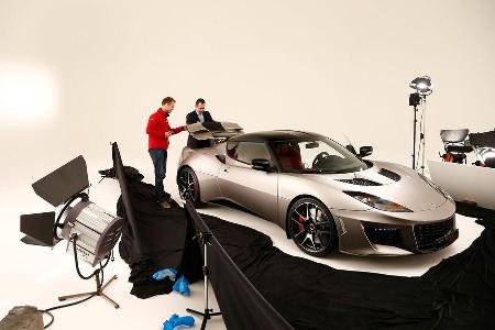 Lotus Evora 400, Seitenansicht