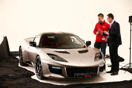 Lotus Evora 400, Frontansicht