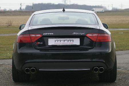 Damit soll der leistungsgesteigerte MTM S5 GT Supercharged in 4,3 Sekunden von Null auf 100 km/h sprinten ...