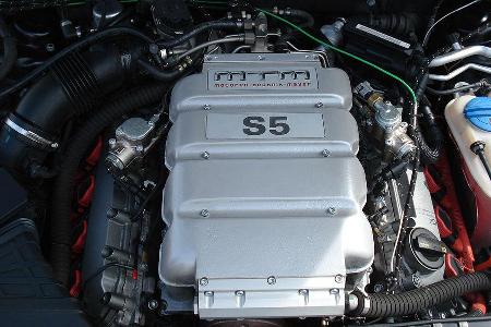 Kraftpaket: Der leistungsgesteigerte 4,2 Liter-V8 aus dem S5.