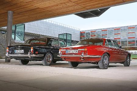 Jaguar XJ 12 und Rolls-Royce Silver Shadow