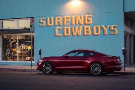Ford Mustang GT 5.0 VCT V8, Seitenansicht