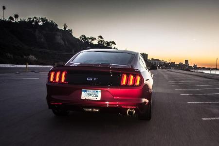 Ford Mustang GT 5.0 VCT V8, Heckansicht