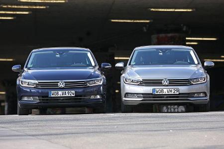 VW Passat 1.4 TSI ACT gegen VW Passat 2.0 TDI