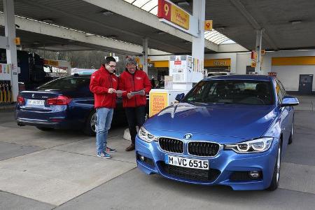BMW 330i gegen 330d