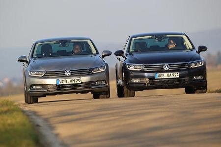 VW Passat 1.4 TSI ACT gegen VW Passat 2.0 TDI