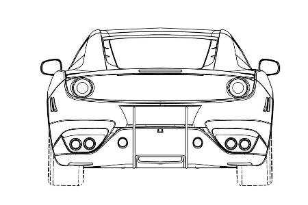 Ferrari FF Coup Unikat Patentamtbilder