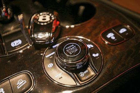 Bentley Bentayga, Bedienelemente