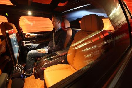 Bentley Bentayga, Sitz