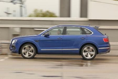 Bentley Bentayga, Seitenansicht
