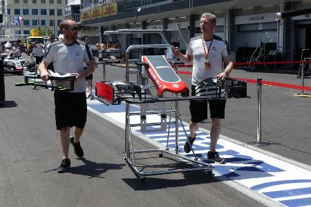 HaasF1 - Formel 1 - GP Aserbaidschan - Baku - 16. Juni 2016