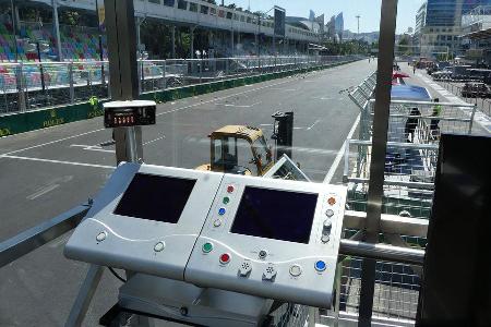 Trackwalk - GP Aserbaidschan - Baku - 15. Juni 2016