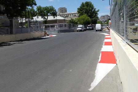 Trackwalk - GP Aserbaidschan - Baku - 15. Juni 2016
