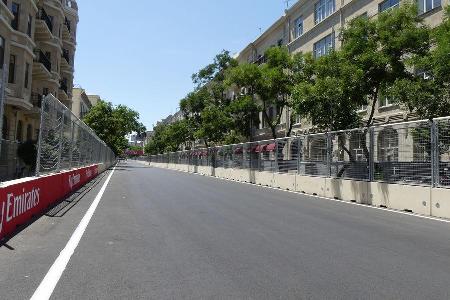 Trackwalk - GP Aserbaidschan - Baku - 15. Juni 2016