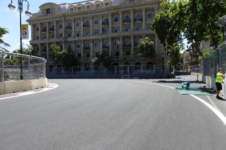 Trackwalk - GP Aserbaidschan - Baku - 15. Juni 2016