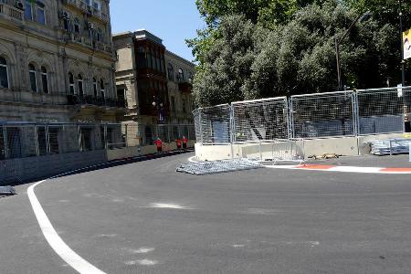 Trackwalk - GP Aserbaidschan - Baku - 15. Juni 2016