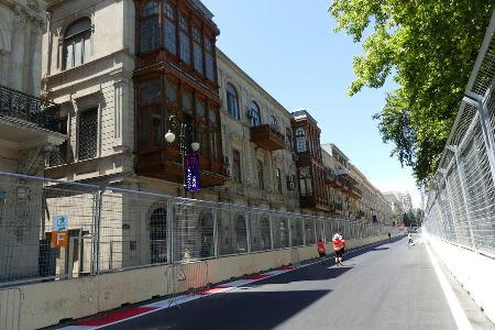 Trackwalk - GP Aserbaidschan - Baku - 15. Juni 2016