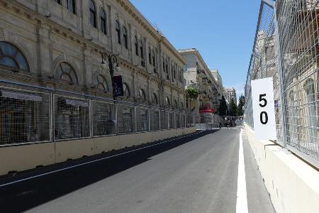Trackwalk - GP Aserbaidschan - Baku - 15. Juni 2016