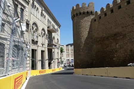 Trackwalk - GP Aserbaidschan - Baku - 15. Juni 2016